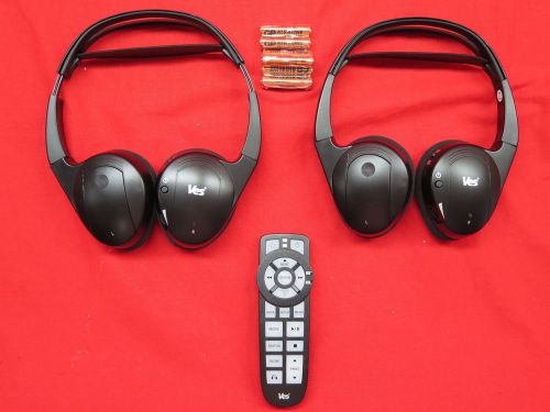 Oem headsets &amp; remote chrysler dodge jeep brand new 05091149aa dvd