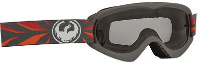 Dragon mdx sand verb smoke lens goggles black/red