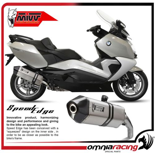 Mivv speed edge steel - bmw c 650 gt 2012 12> exhaust silencer muffler escape