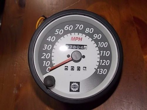 Skidoo bombardier speedometer gauge 130 mph clean working