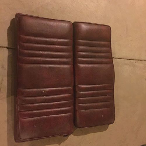 Karmann ghia convertible rear seat