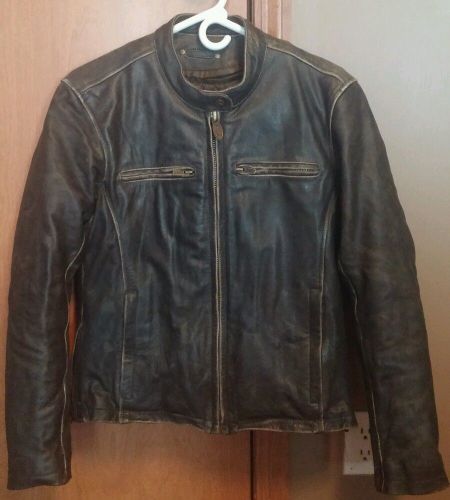 River road womans leather jacket