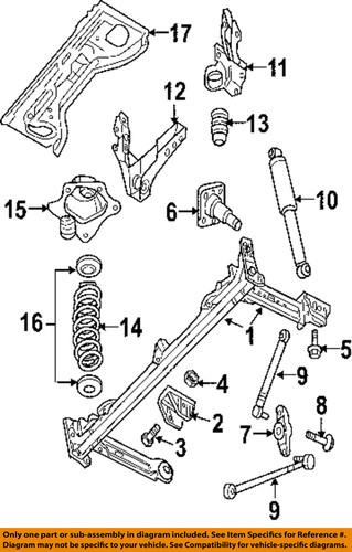 Chrysler oem 4656466ad rear suspension-lateral arm