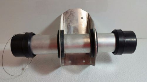 Document holder tube. registration tube tube style with rubber ends permit tube