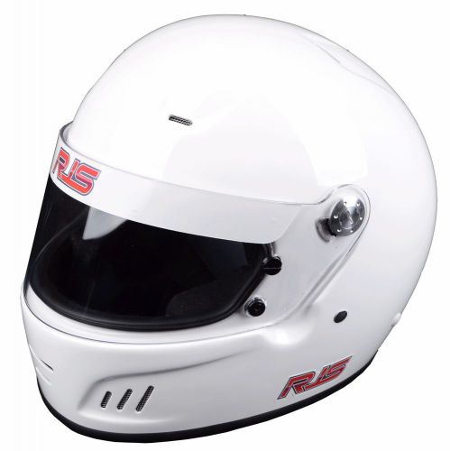 Rjs racing new snell sa2015 full face pro helmet scca imsa ihra white 2xl