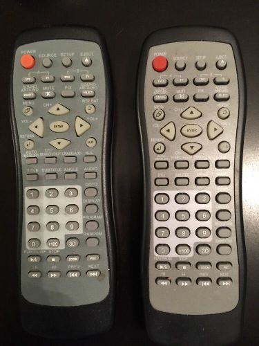2007 2014  ford invision rear entertainment dvd remote control 2 remotes