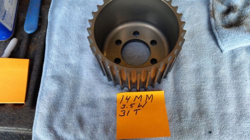 Magnesium14 mm 31 tooth blower supercharger pulley nhra nitro hemi  chevy1471