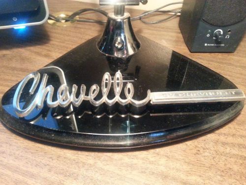 Vintage muscle car chevy ss(super sport) 396 chevelle emblem for back of car
