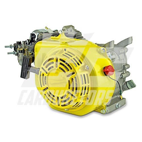 Racing go-kart ungoverned gx200 clone 196cc 6.5hp engine yellow