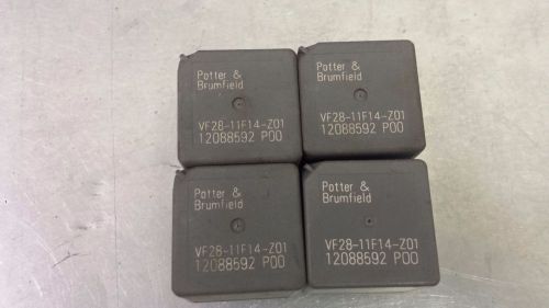 Oem potter-brumfield gm gray relay  12088592 p00 lot of 4
