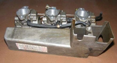 G1w1705 1976 evinrude 70 hp 70673d carburetor set pn 0387565 fits 1976