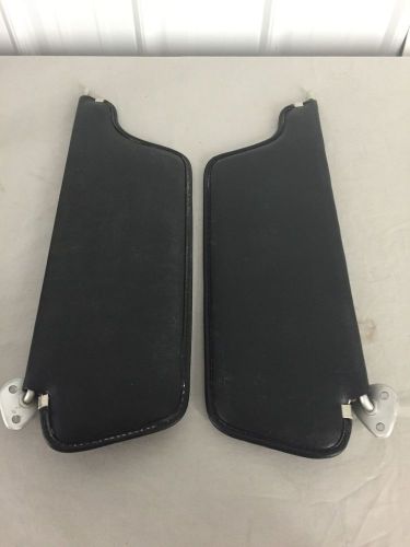 Original 1967-69 mopar a body black visors - very nice!! - dart barracuda -