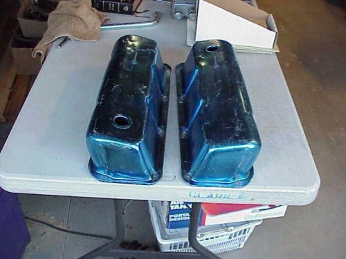 Vintage 351c cleveland boss 302 v8 ford blue anodized valve covers used