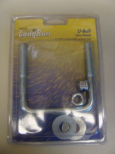 Tie down long run u-bolt 3-5/16" x 3-1/16" x 7/16" od nos
