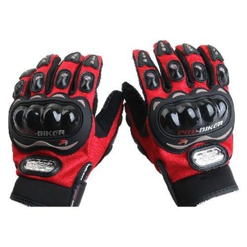 Motorbike motocross red 2xl summer fiber bike racing gloves pro-biker motorcycle