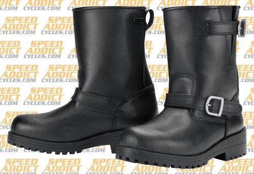 Tourmaster vintage 2.0 black boots size 12