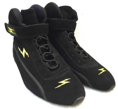 Impact racing size 13 black mid-top driving shoes