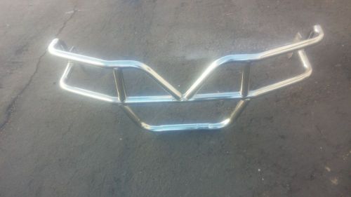 Ezgo txt stainless steel chrome front brush guard brushguard 94 &amp; up golf cart