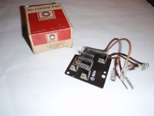Nos gm delco air conditioning resistor board 71 72 73 cadillac 1971 1972 1973
