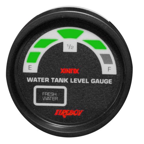 New xintex water tank display round 2&#034; gauge f/2 fresh water tanks llm-2-f-