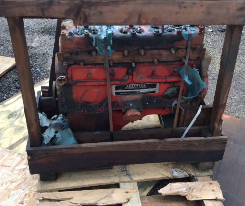 Warehouse find chrysler flat 6cyl engine industrial 30/1533