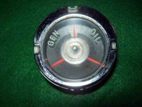 1959 1960 chevy impala gen &amp; oil guage