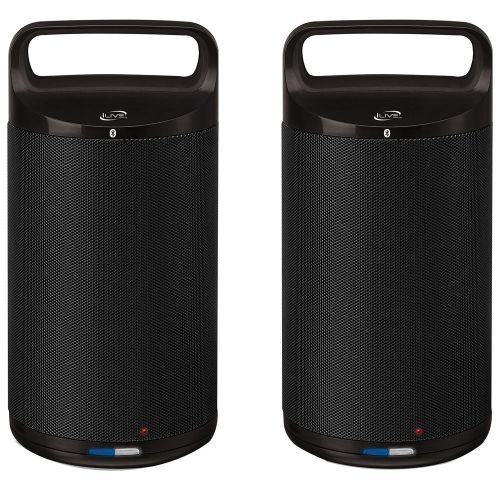 Ilive isbw2113 portable indoor/outdoor wireless bluetooth speakers