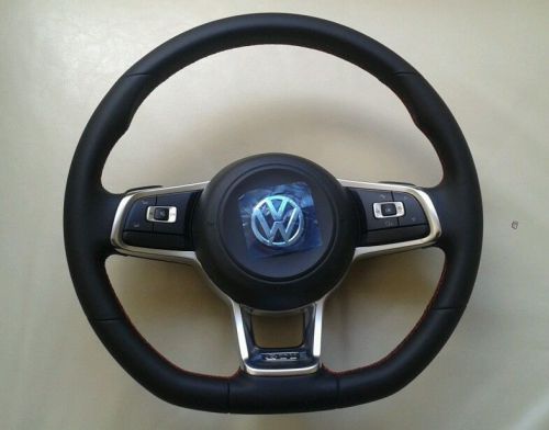 Awesome vw mk7 vw gti steering wheel without cc buttons can fit mk6 mk5 golf etc