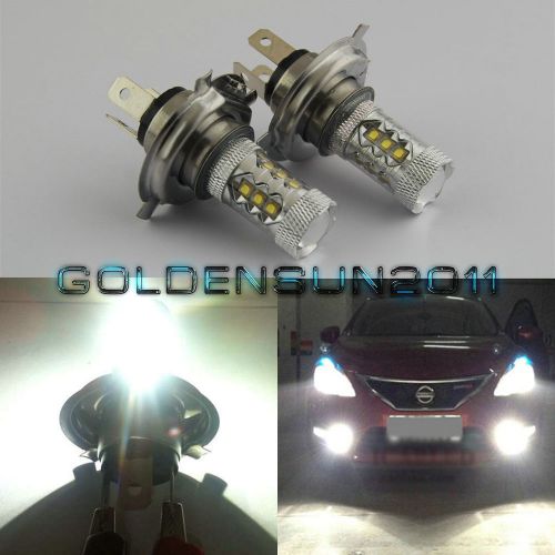 2x 80w led bulb car fog driving light drl bulb headlight for honda ford chevy aa