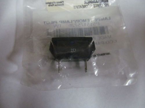 Ski-doo snowmobile oem red pilot lamp 515175728