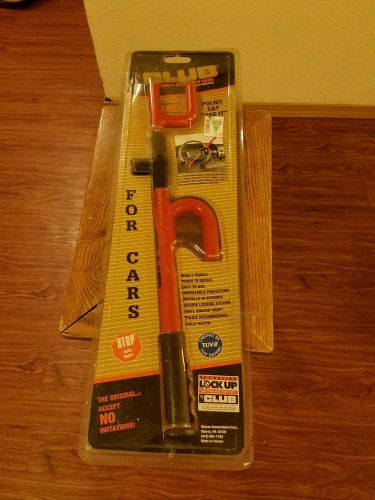 New original the club steering wheel car lock &amp; keys auto anti-theft device