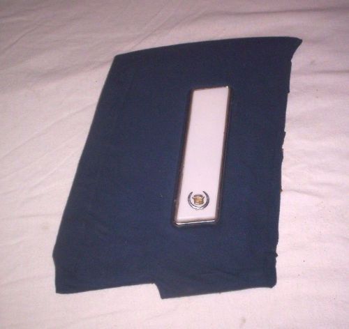 87  cadillac  sedan  deville  left  rear quarter trim w/light -check this out!-