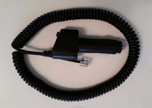 New escort beltronics coiled smart power cord red led mute button