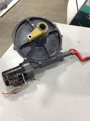 Beechcraft landing gear acutator box assy w/ electric motor