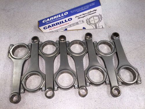 Nascar carrillo connecting rods 6.125&#034; x 1.850 x .787 x .800 wide edm