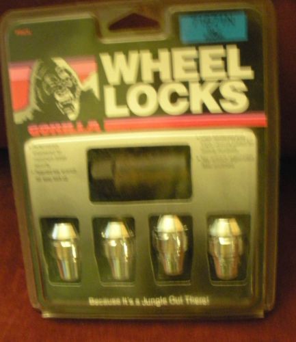 New gorrilla wheel locks #73671n  7/16&#034; acorn