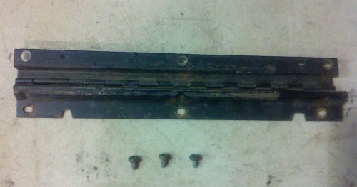 1967 camaro firebird console hinge glovebox door lid w/ screws original