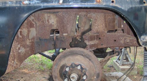 1948 1949 1950  packard right front fender splash panel