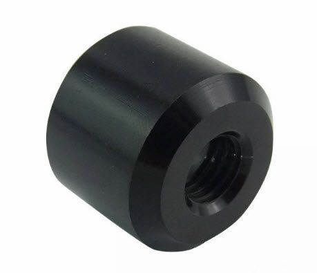 Black reverse lock-out shift knob adapter short manual shifter 12x1.25 m12x1.25