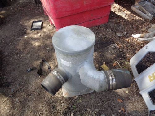 Centek vernay 5" in and out 90* r 24"h x 13" diameter of muffler