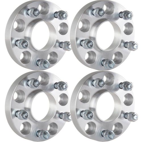 4x hubcentric wheel spacers | 5x4.75 | 7/16&#034; studs | for older chevy  buick 1&#034;