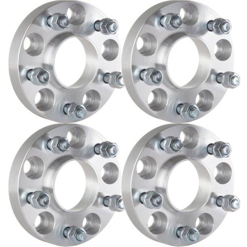 4x hubcentric wheel spacers | 5x4.75 | 7/16&#034; studs | for older chevy  buick 1&#034;