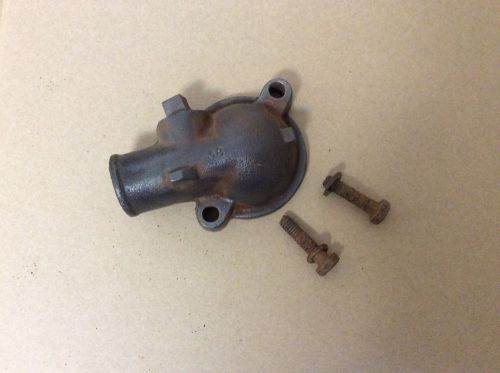 1965 1966 ford mustang cast steel 6 cylinder thermostat housing used oem