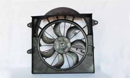 Tyc 621220 radiator and condenser fan assembly