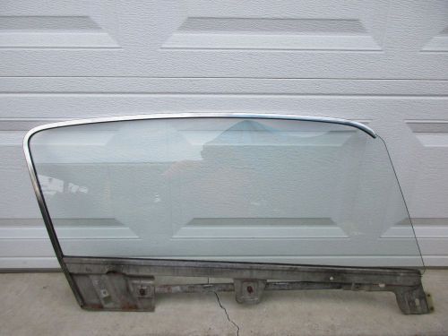 1967 1968 mustang fastback door glass/side window oem right hand passenger side