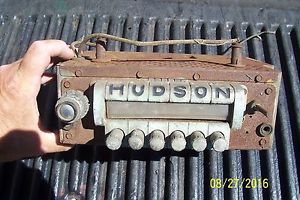 1940s hudson radio 6 volt