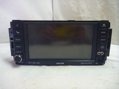 11 12 dodge caravan town country radio cd dvd high speed mygig rbz p05064678ak