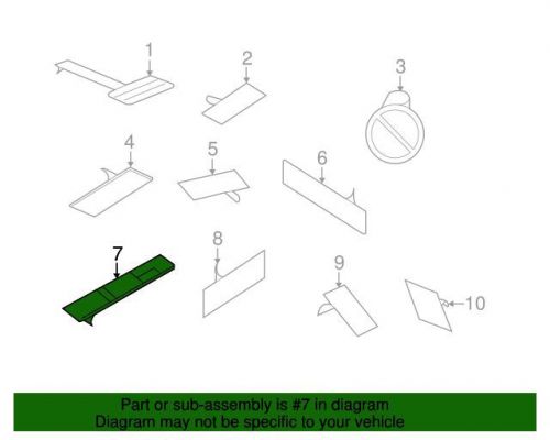 Genuine 2016-2016 chrysler 200 ac label 68160292aa