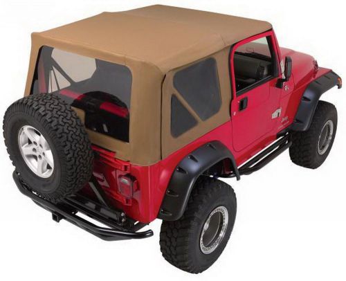 Rampage 68817 complete soft top kit fits 97-06 wrangler (tj)