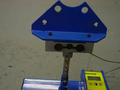Intercomp hub mounted corner weight scale, single